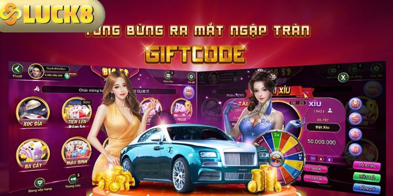 Một số trò chơi hot tại game bài Big52 LUCK8