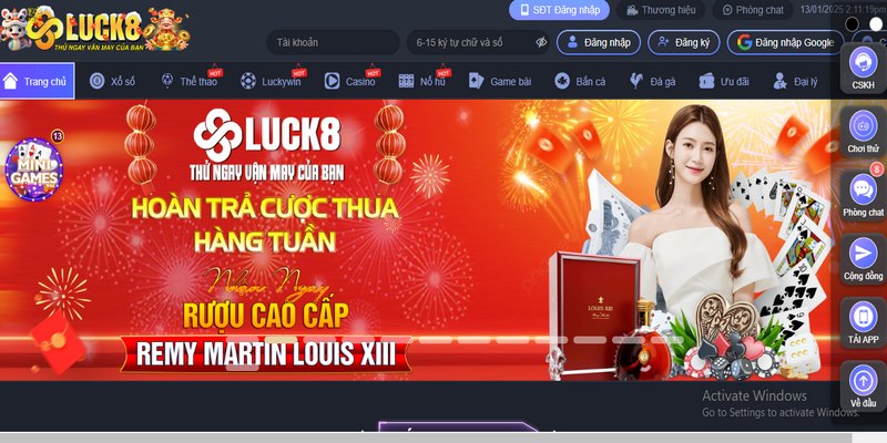 Đăng ký LUCK8 anh em được khám phá sân cược hàng đầu