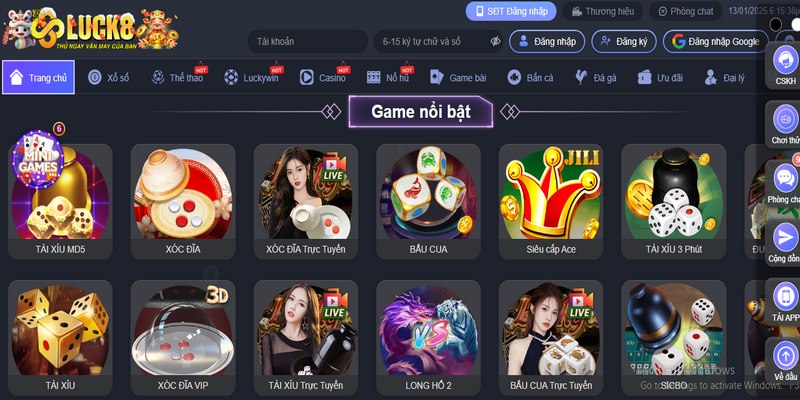 Ứng dụng di động tích hợp đủ các tính năng trên phiên bản website