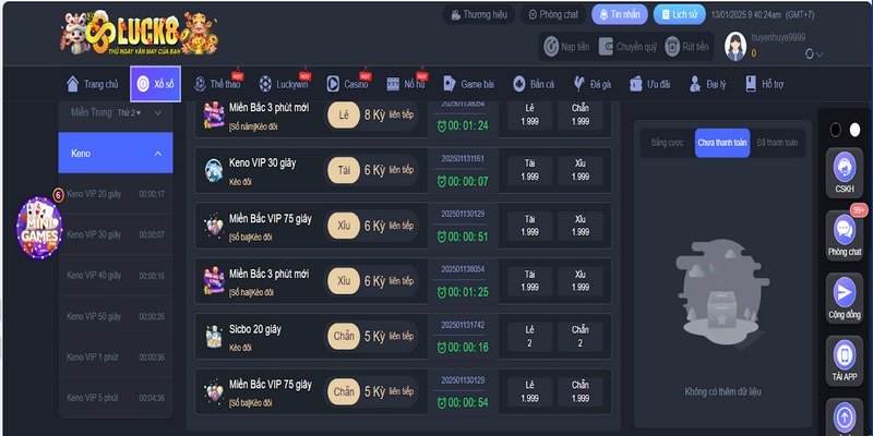 Xổ Số điện toán tại LUCK8 mang đến một cách thức chơi mới mẻ